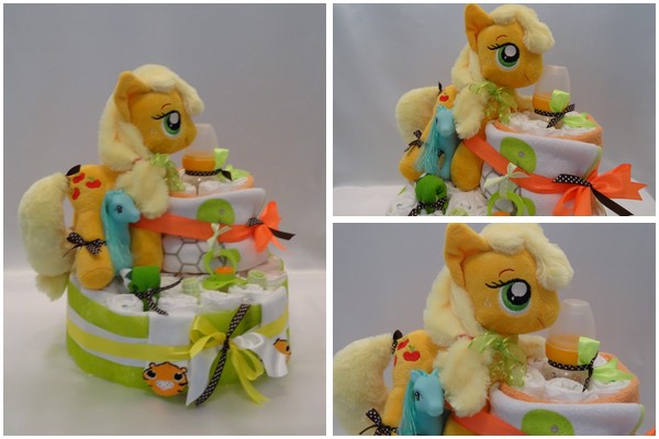 gateau de couches apple jack