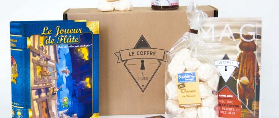 Le Coffre à jouer, la box à partager