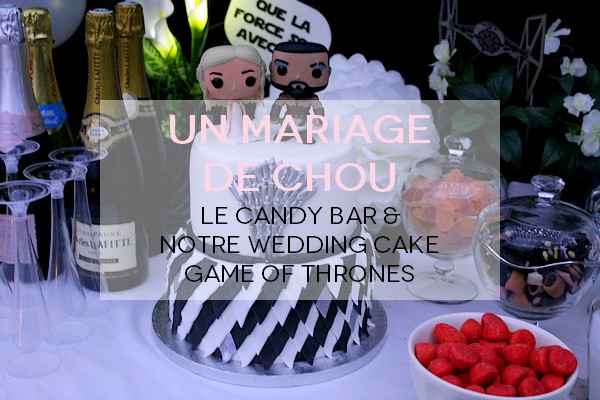 candy bar wedding cake