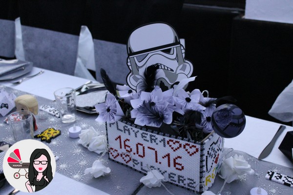 centre de table mariage geek (1)