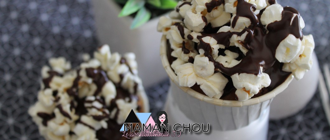 Cupcakes popcorn & chocolat