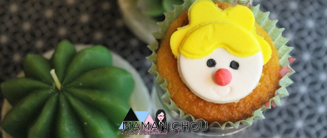 Cupcakes citron de Carnaval