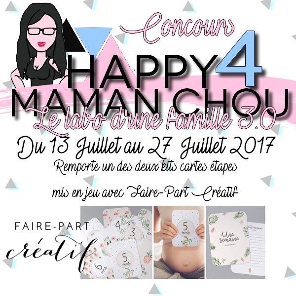 CONCOURS FAIRE PART CREATIF CARTES ETAPES BEBE 2