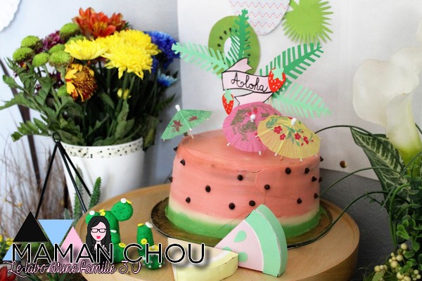 tropical party le gateau pasteque (2)